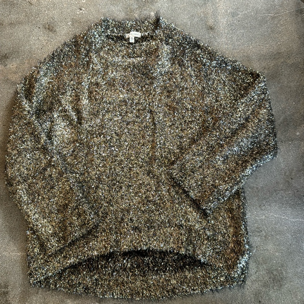Glitter sweater dress in M/L